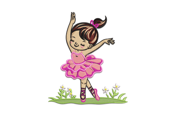 Baby Girl Ballerina: A Holiday Embroidery Review