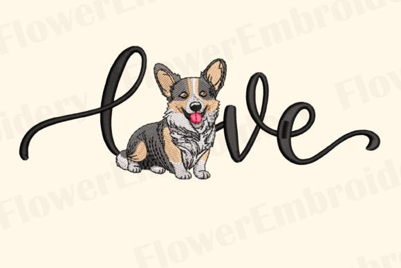 Cardigan Welsh Corgi: A Holiday Embroidery Review