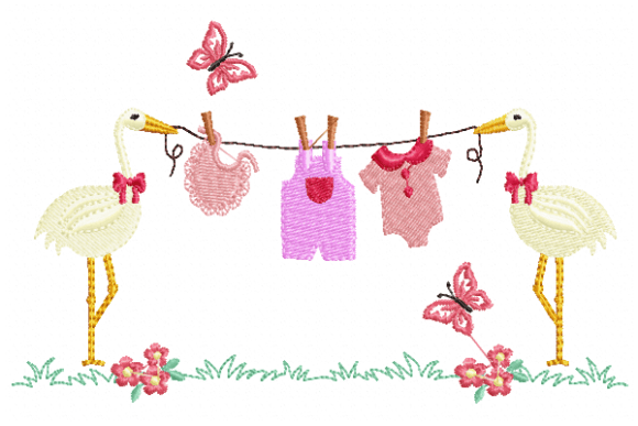 Clothes Line: A Seasonal Embroidery Review