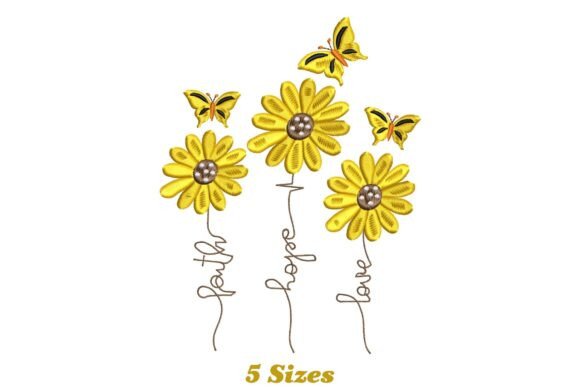 Faith Hope Love Sunflower Review for Sweatshirts