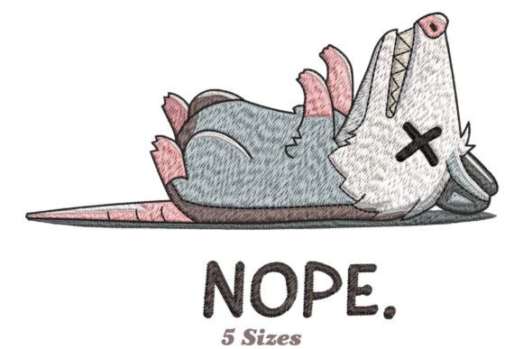 Funny Nope Opossum: A Designer’s Review for Handmade Gifts