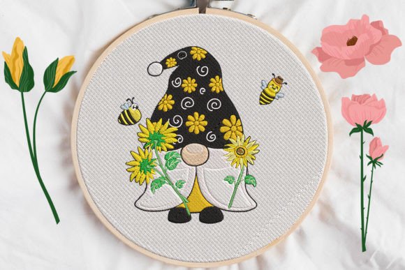 Gnome Sunflower with Bee: A Seasonal Review