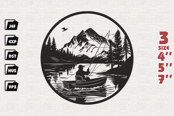 Man Fishing: A Designer’s Review for Branded Merch