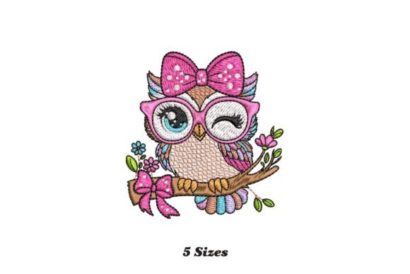 Owl Wearing Glasses: A Whimsical Embroidery Review