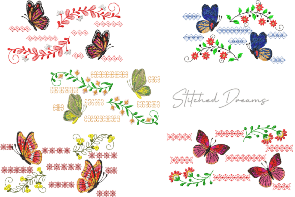 Review: Floral and Motif Border Collection for Holiday Sales