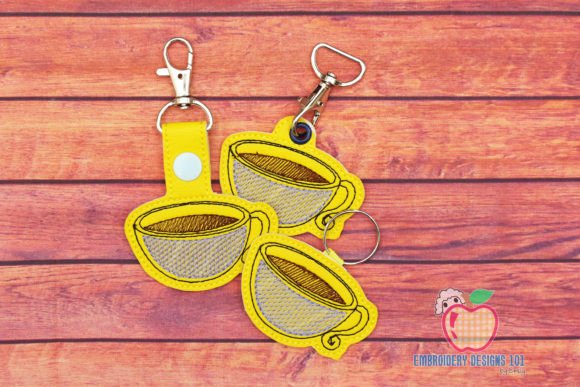 Review: Hot Tea Cup Keyfob Keychain ITH for Business