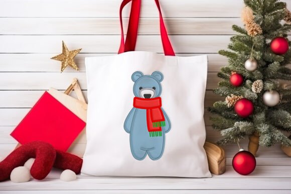 Review: Standing Bear with Scarf Applique for Holiday Sales