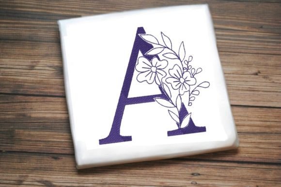 Reviewing A Floral Monogram Alphabet Decoration