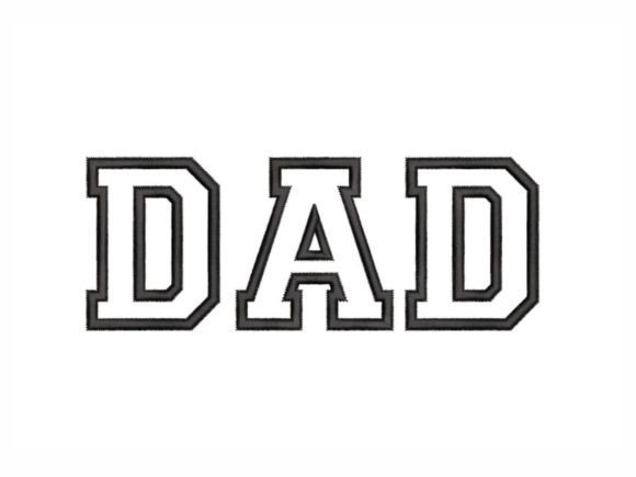 Reviewing Dad Applique for Personalized Gifts