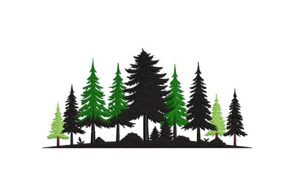 Reviewing Pine Tree Forest Silhouette for Craft Fairs