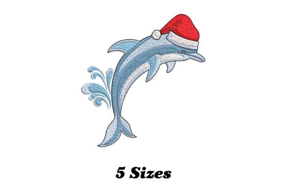 Reviewing the Christmas Santa Hat Dolphin Design